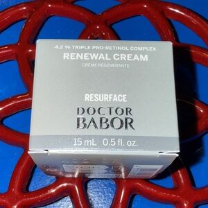 Doctor Babor Resurface Renewal Cream 4.2% Triple Pro-Retinol 15ml NEW